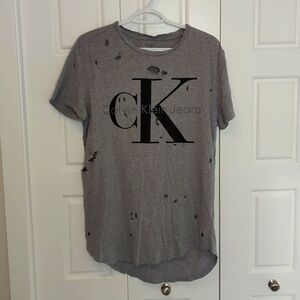 Calvin Klein Ripped T-shirt